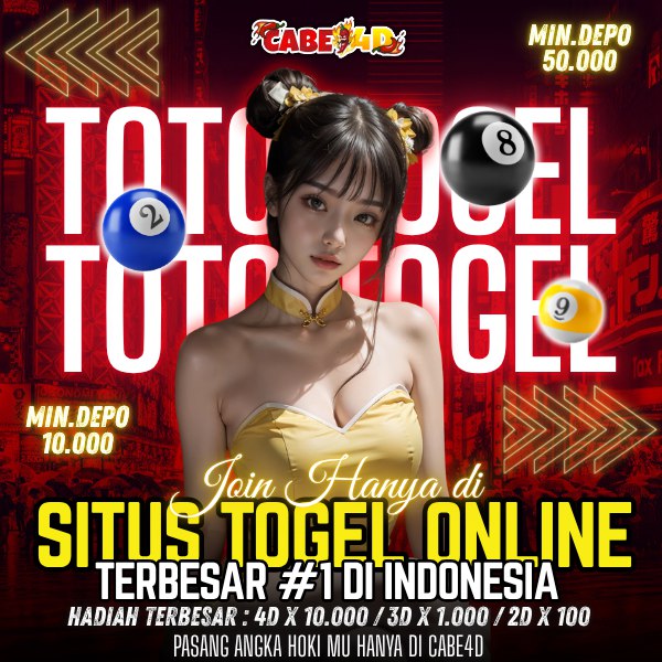 CABE4D $ Login Resmi Institusi Situs Toto Togel 4D Dengan Link Alternatif
